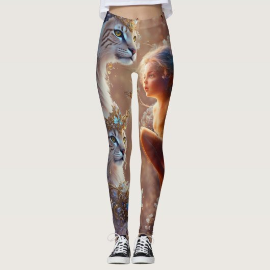 Jeweled Cat Leggings (Vorderseite)