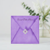 Jeweled Custom Party Einladung (Stehend Vorderseite)