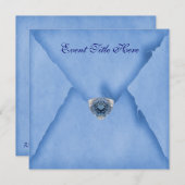 Jeweled Custom Party Einladung (Vorne/Hinten)