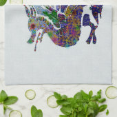 Jeweled Drache Handtuch (Gefaltet)