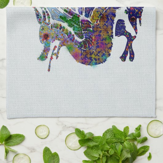 Jeweled Drache Handtuch (Gefaltet)