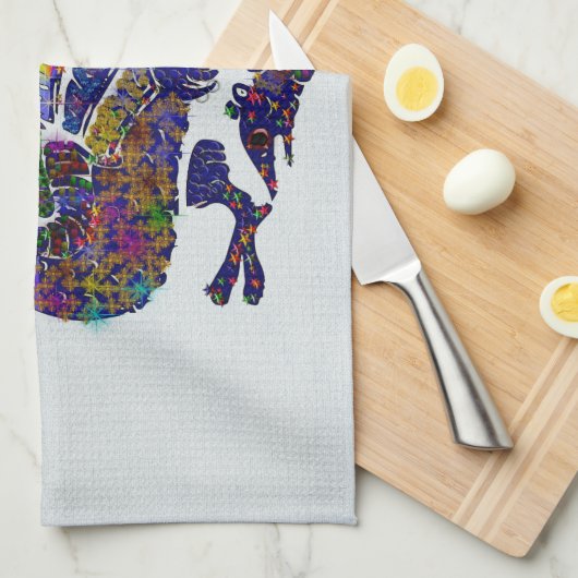 Jeweled Drache Handtuch (Viertel Falte)