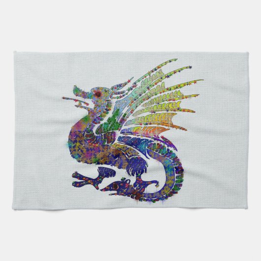 Jeweled Drache Handtuch (Horizontal)