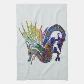 Jeweled Drache Handtuch (Vertikal)