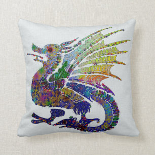 Jeweled Drache Kissen