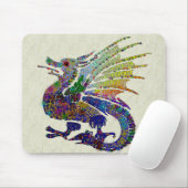 Jeweled Drache Mousepad (Mit Mouse)