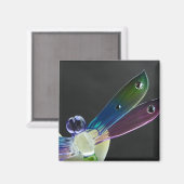 Jeweled Dragonfly Magnet (Vorderseite/Rückseite)