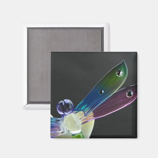 Jeweled Dragonfly Magnet (Vorderseite/Rückseite)