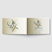Jeweled Dragonfly Wedding Day Guestbook Gästebuch (Voll)