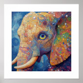 Jeweled Elephant Poster (Vorne)