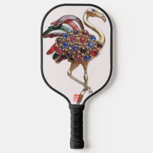 ‚Jeweled Flamingo‘ Pickleball Schläger