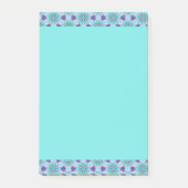 Jeweled Fraktal-klebrige Anmerkung Post-it Klebezettel (Vorderseite)