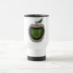 Jeweled grünes Apple Reisebecher