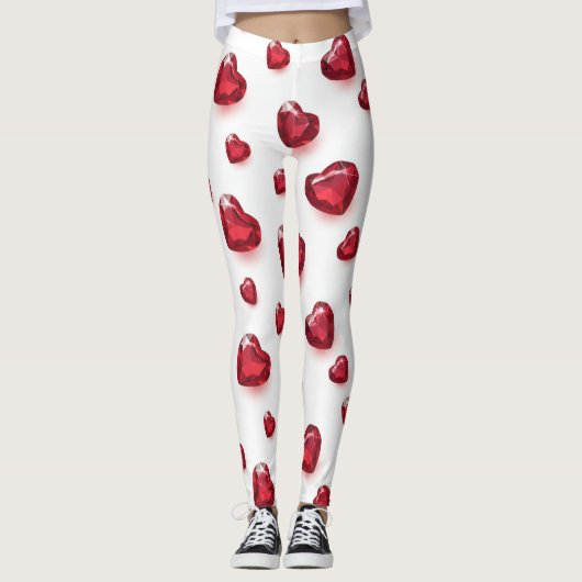 Jeweled heart Leggings (Vorderseite)