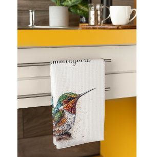 Jeweled Hummingbird Serenade Geschirrtuch