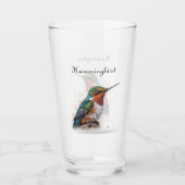 Jeweled Hummingbird Serenade Glas (Vorderseite)