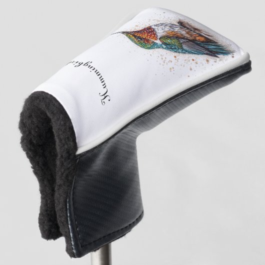 Jeweled Hummingbird Serenade Golf Headcover (3/4 Vorderseite)