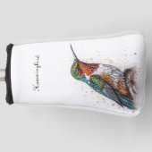 Jeweled Hummingbird Serenade Golf Headcover (Vorderseite)