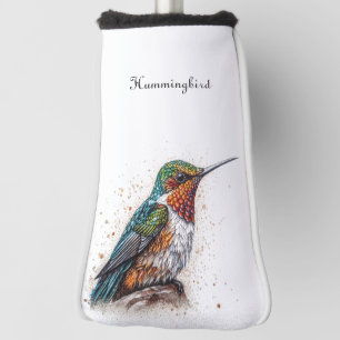 Jeweled Hummingbird Serenade Golf Headcover