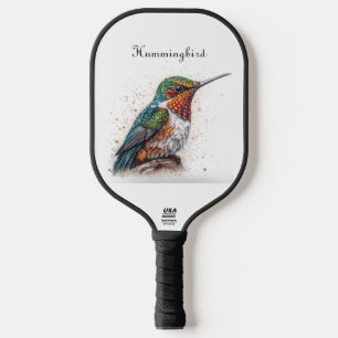 Jeweled Hummingbird Serenade Pickleball Schläger