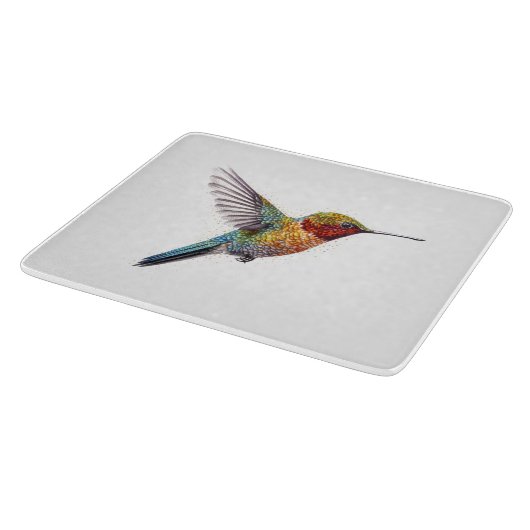Jeweled Hummingbird Serenade Schneidebrett (Ecke)