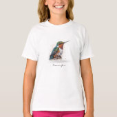 Jeweled Hummingbird Serenade T-Shirt (Vorderseite)