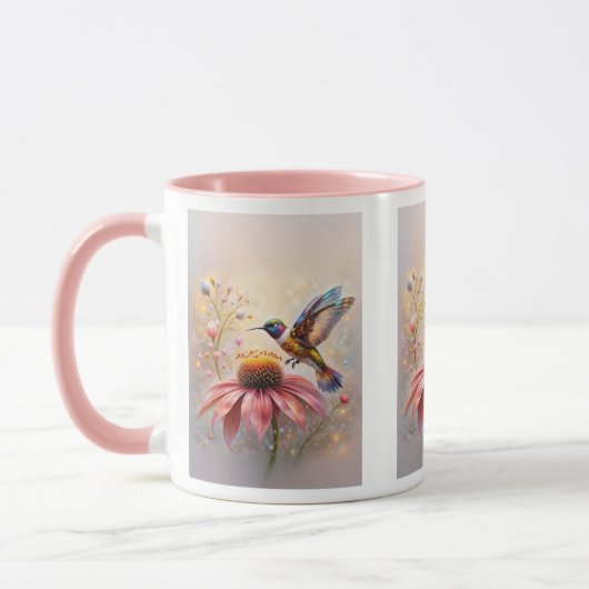 Jeweled Hummingbird Tasse (Links)