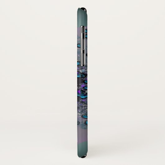 Jeweled keltischer FraktalMandala iPhone X Fall Case-Mate iPhone Hülle (Hinten/Links)