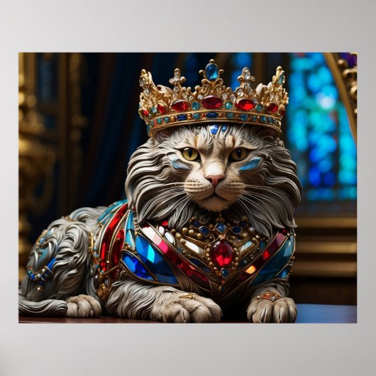 *~* Jeweled King CAT 5:4 AP68 Regal Royalty Poster (Vorne)