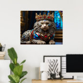 *~* Jeweled King CAT 5:4 AP68 Regal Royalty Poster (Heimbüro)