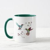 JEWELED KOLIBRI-Tassen Tasse (Links)