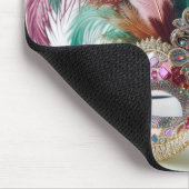 Jeweled Mardi Gras Mask Mousepad (Ecke)