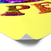 Jeweled Peace Posters Poster (Ecke)