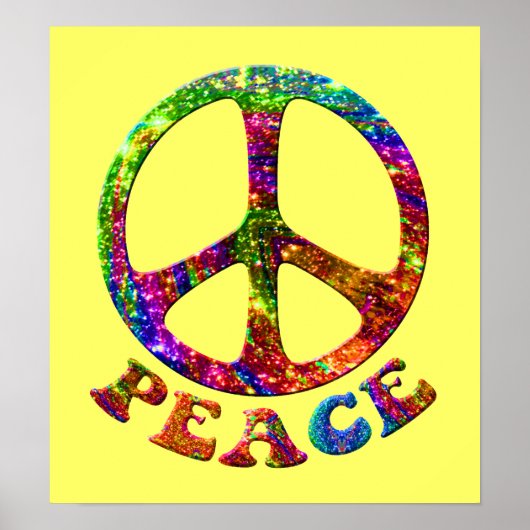 Jeweled Peace Posters Poster (Vorne)