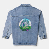 Jeweled Peacock Jeansjacke (Rückseite)