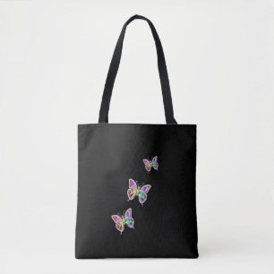 Jeweled Rainbow Kristallbutterfliegen Tasche