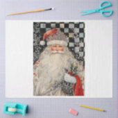 Jeweled Santa Seidenpapier (Basteln)