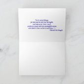 Jeweled Sonnenblume Karte (Innenseite)