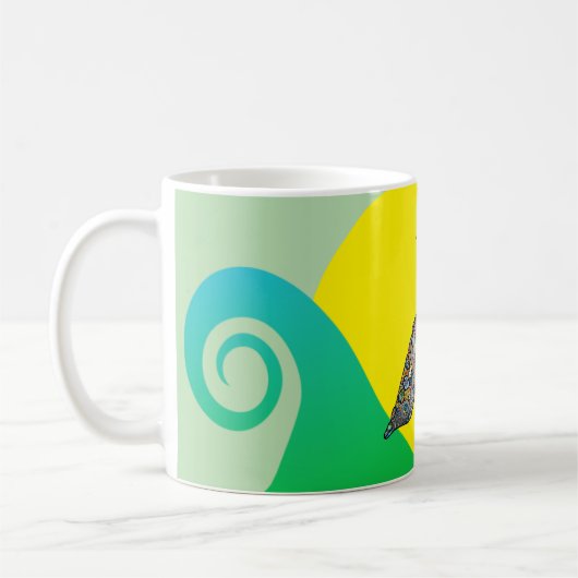 Jeweled Turtle Art Coffee Cup Kaffeetasse (Links)