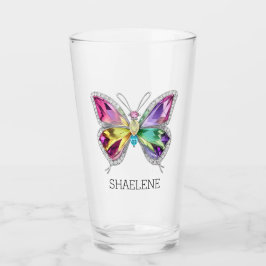 Jewelen Rainbow Crystal Butterfly Glas