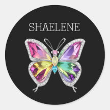 Jewelen Rainbow Crystal Butterfly