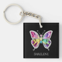 Jewelen Rainbow Crystal Butterfly
