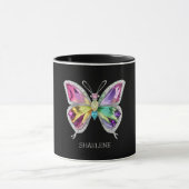 Jewelen Rainbow Crystal Butterfly Tasse (Zentrum)