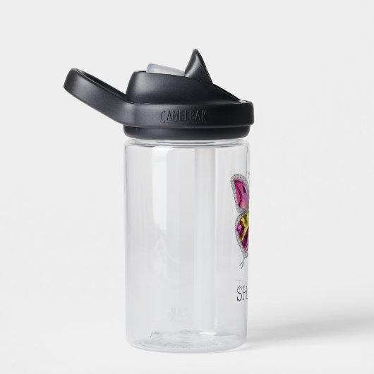 Jewelen Rainbow Crystal Butterfly Trinkflasche (rechts)