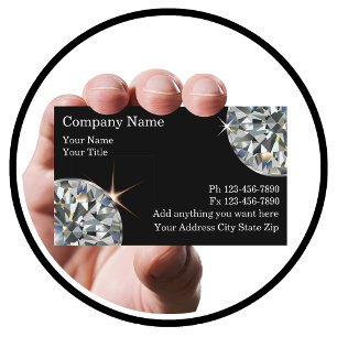 Jeweler Business Cards Visitenkarte