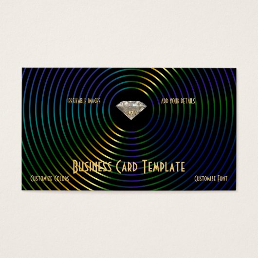 Jewelier Gem Logo Diamond (Vorderseite)