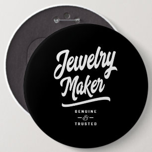 Jewelier Maker Job Title Gift Button