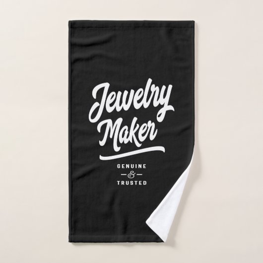 Jewelier Maker Job Title Gift Handtuch (Handtuch)