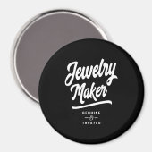 Jewelier Maker Job Title Gift Magnet (Vorderseite/Rückseite)