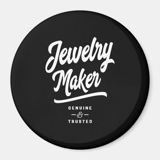 Jewelier Maker Job Title Gift Magnet (Vorne)
